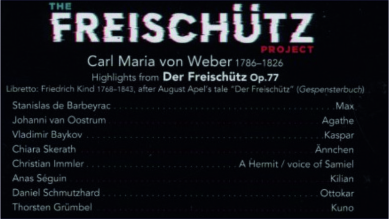 CD Cover von „The Freischütz Project“