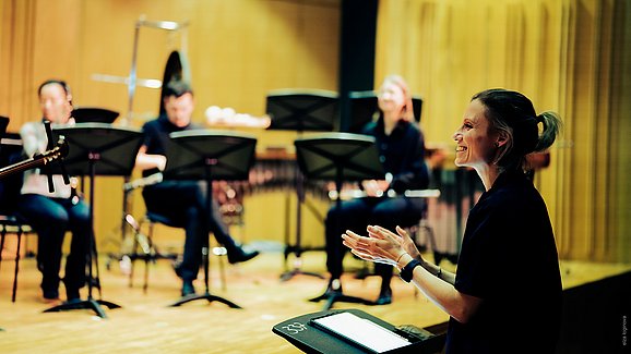 Friederike Scheunchen Probenarbeit side-by-side