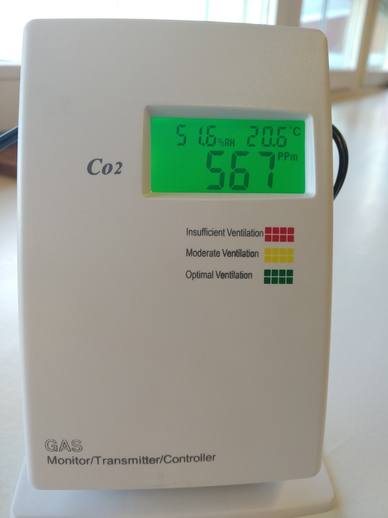 Bild von einer CO2 Ampel