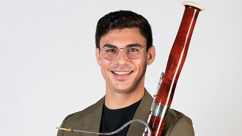 Jye Todorov mit Fagott