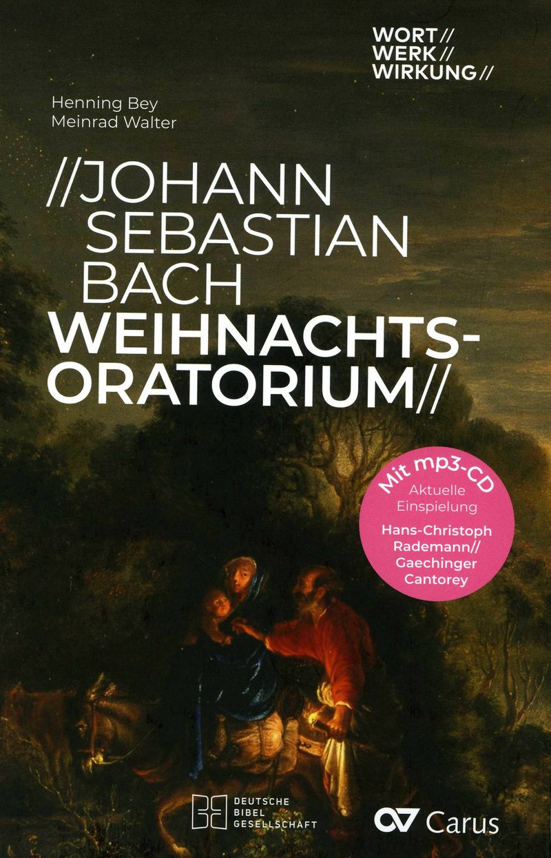 Buch Cover von Johann Sebastian Bach Weihnachtsoratorium
