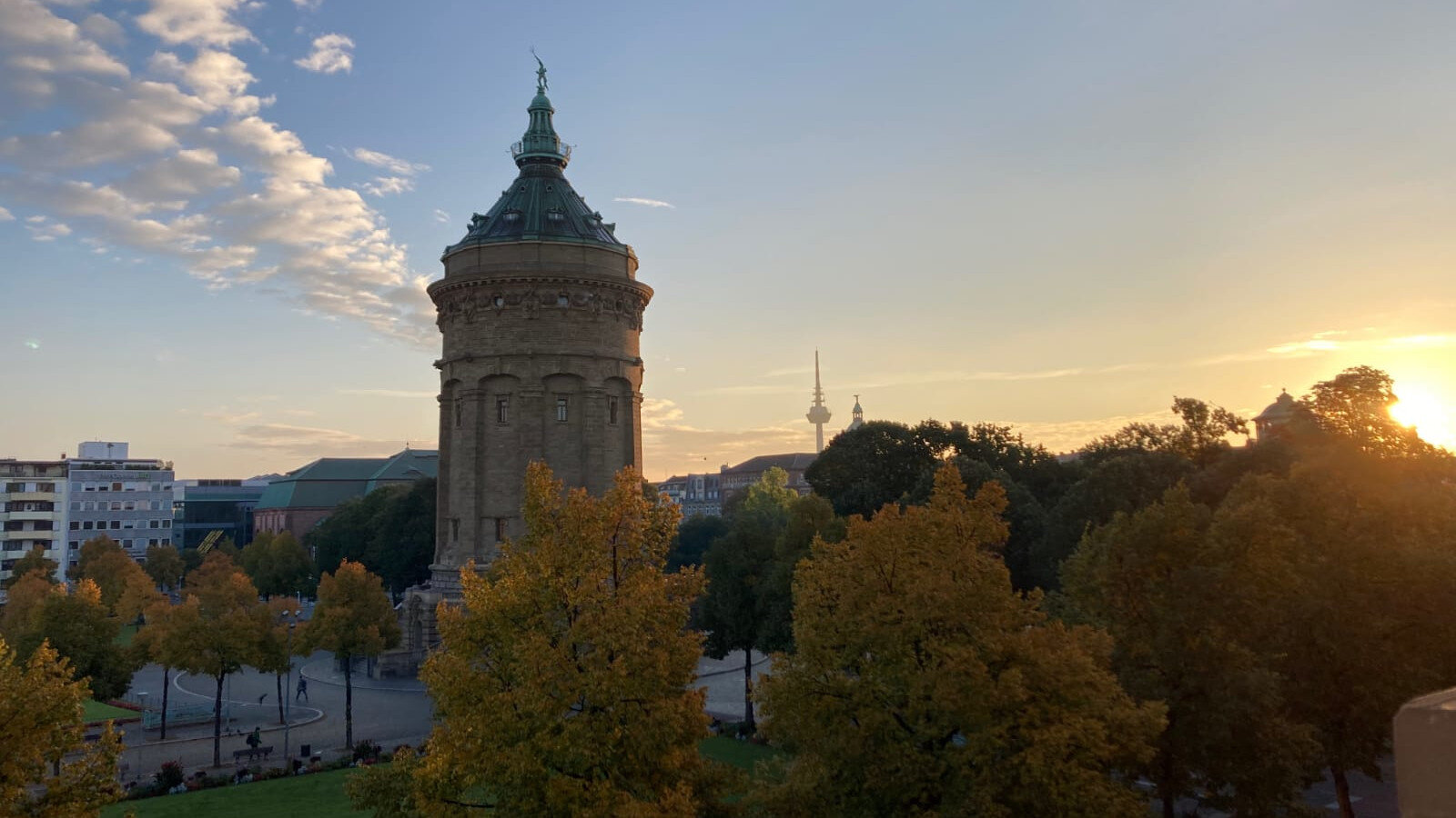 Landschaftsbild von Mannheim