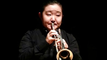 Yidan Chang spielt Trompete