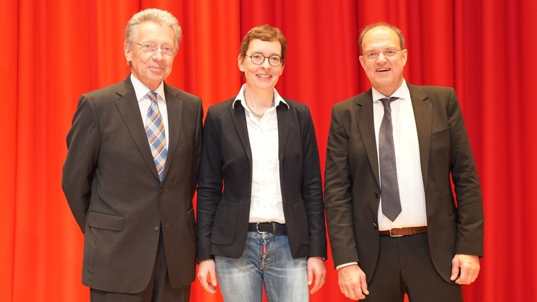 Karl-Reinhard Volz, Birte Hackenjos und Ludwig Holtmeier