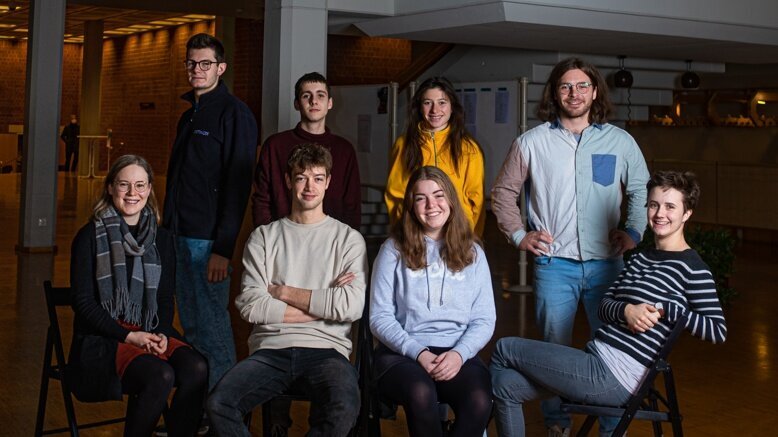 Ein Gruppenbild des aktuellen AStA