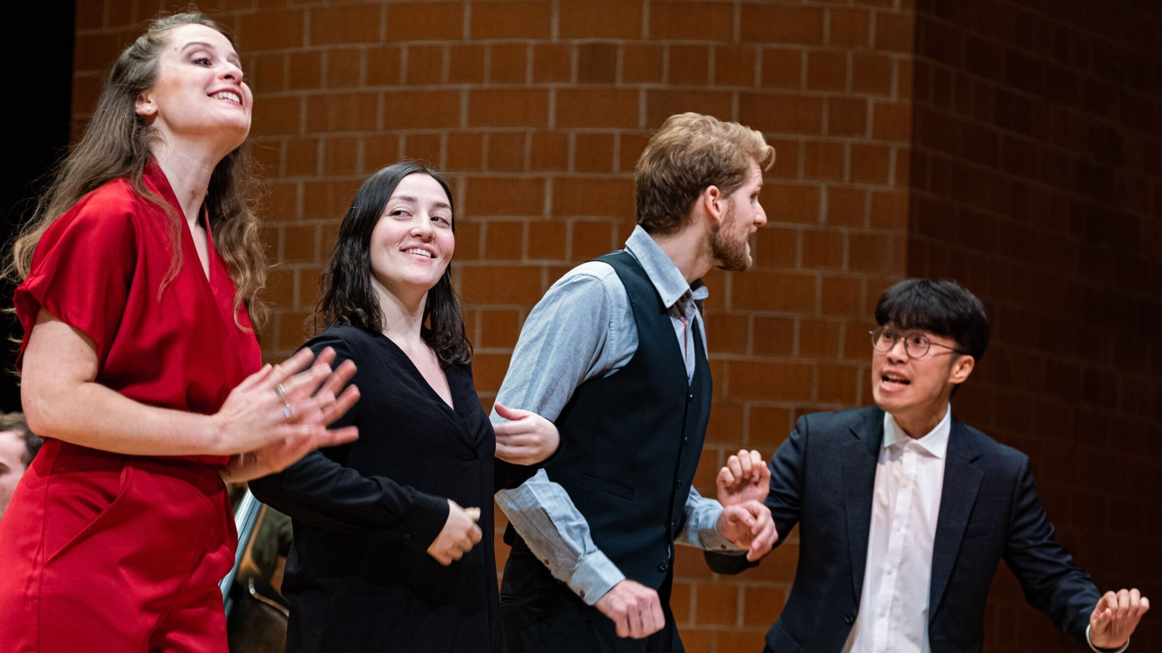 Auftritt der „Opéra TriNational“ 