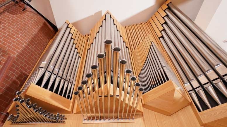 Die große Orgel im Konzertsaal der Hochschule