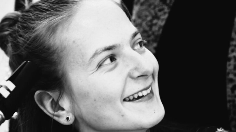 Die Klarinettistin Lisa Wegmann