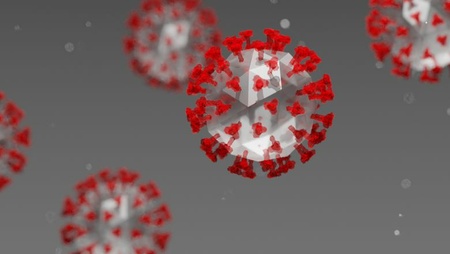 Illustration eines Virus