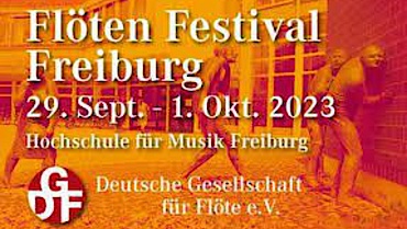 Plakat Flötenfestival