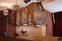 Die große Orgel im Konzertsal der Hochschule