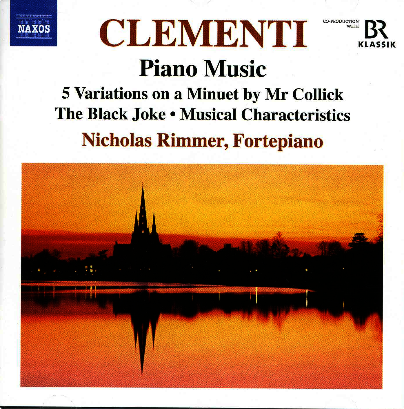 CD Cover von Clementi Piano Music
