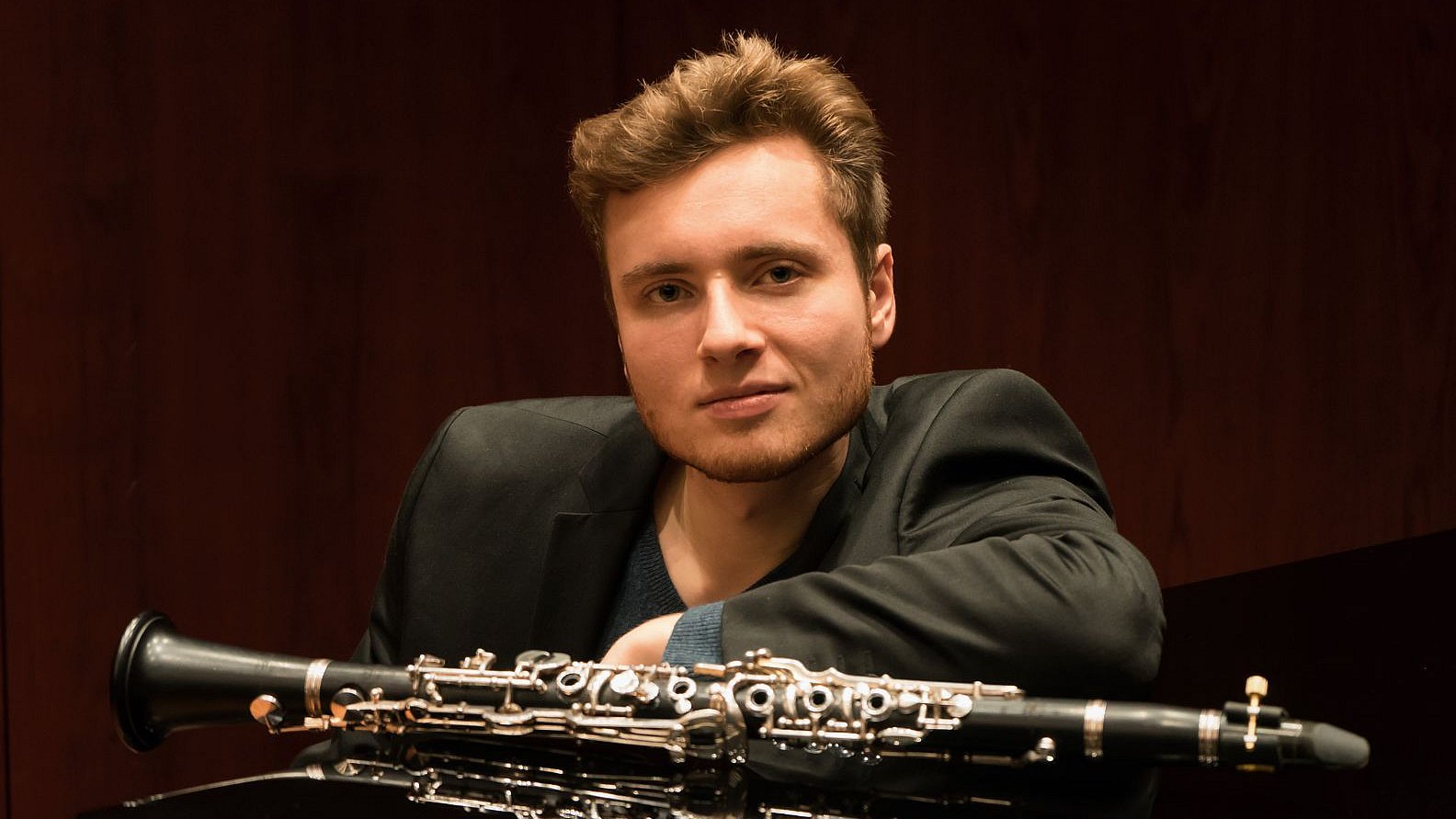 Jakov Galperin mit Klarinette