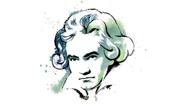 Grafische Darstellung von Beethoven