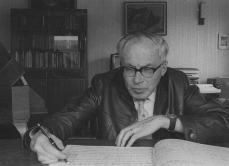 Der Komponist und Organist Kurt Boßler
